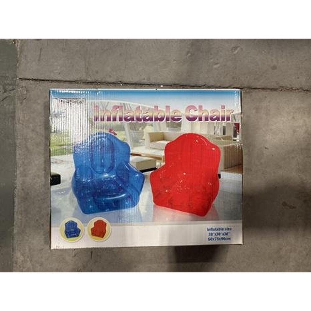 Inflatable Jelly Chair - Blue